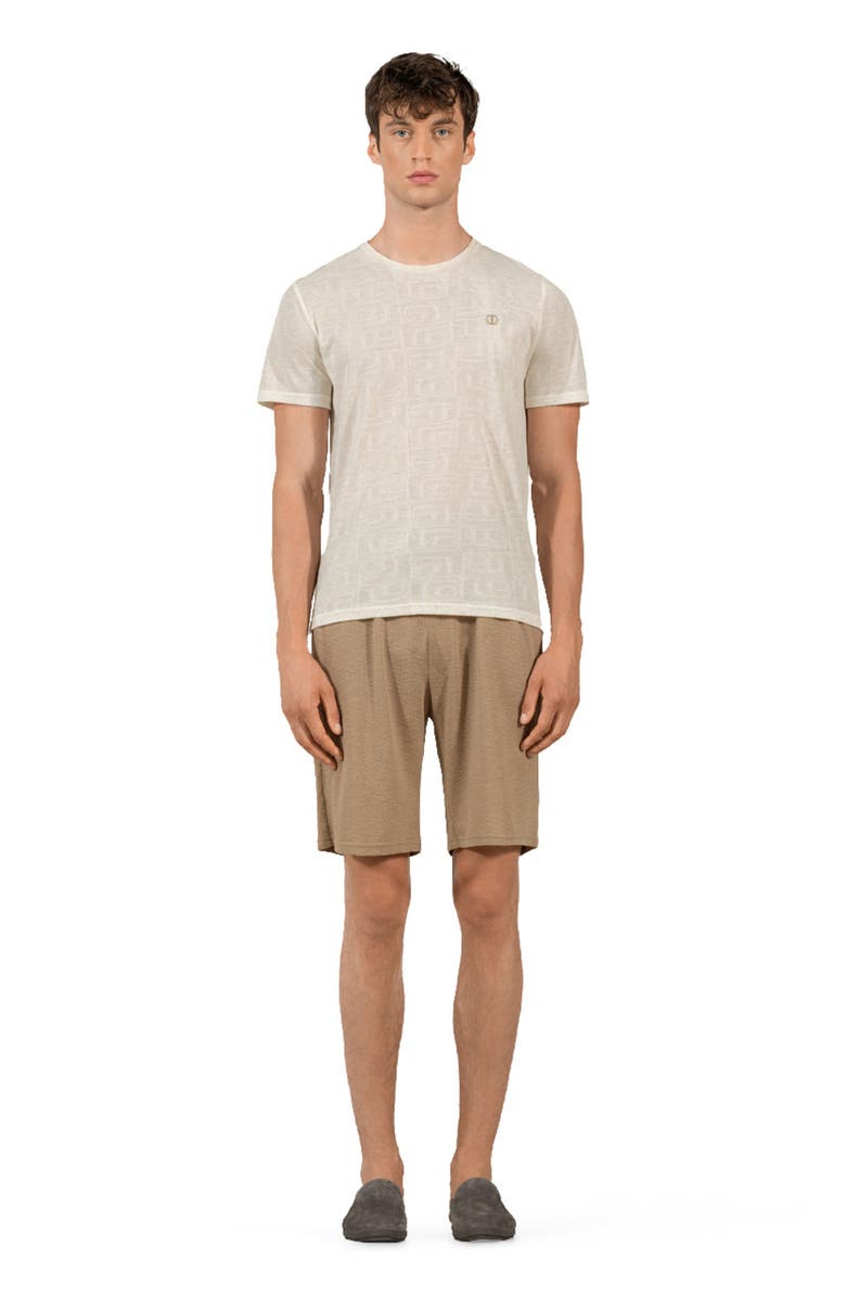 Togas Elver Men's pajama set, Main, color, Beige