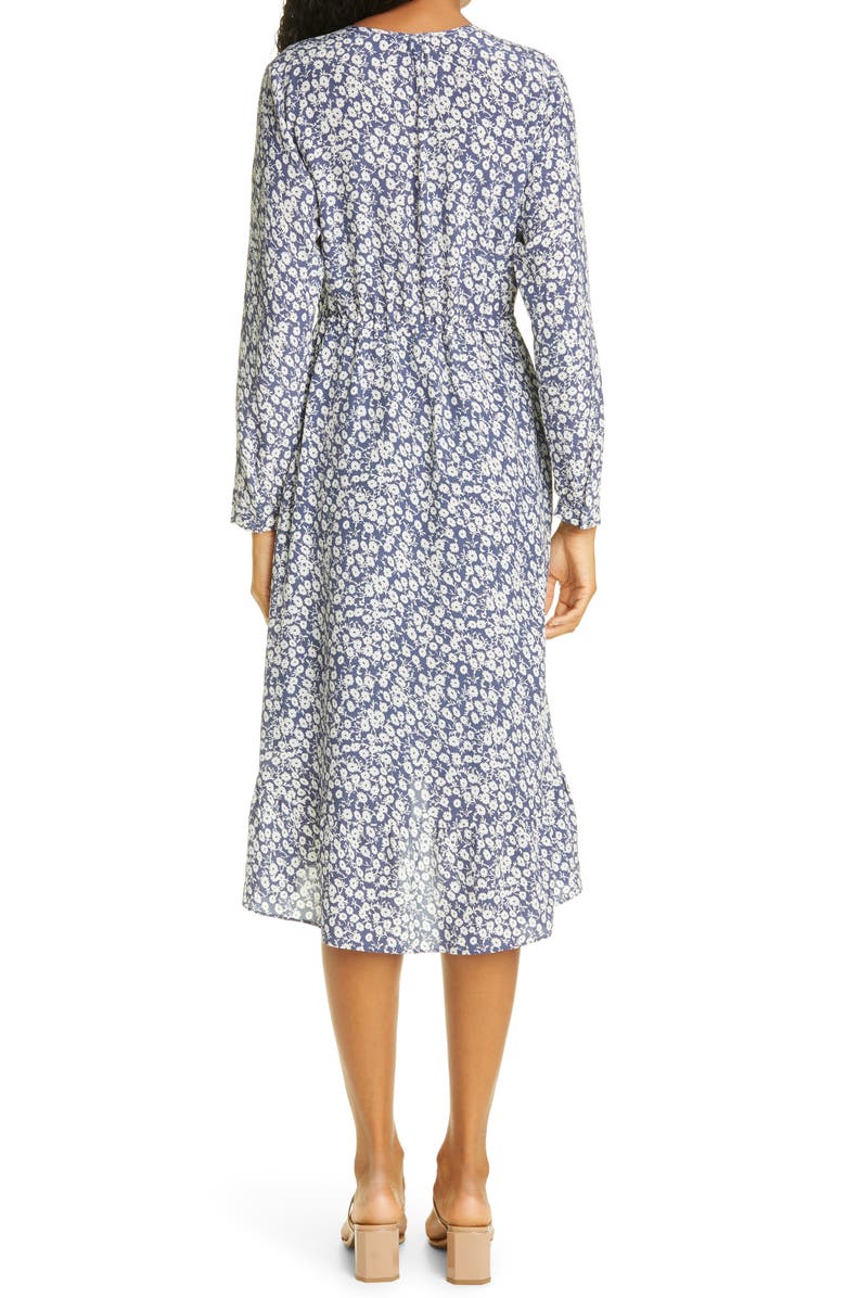 Rails Jade Floral Long Sleeve Dress, Alternate, color, 