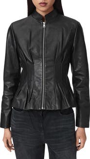 AllSaints Clo Leather Jacket