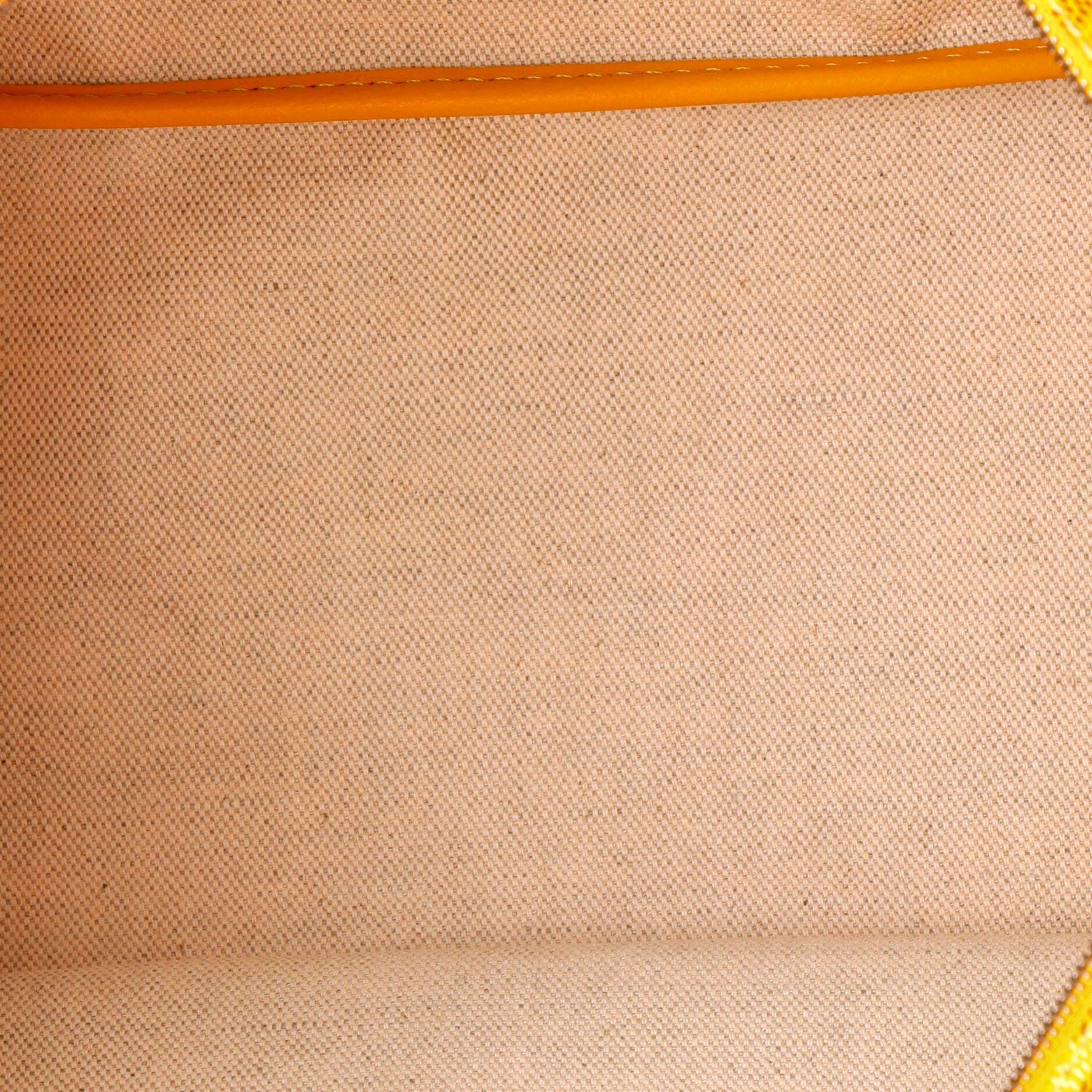 Pre-Owned Goyard Artois Tote Coated Canvas PM, Alternate, color, Yellow