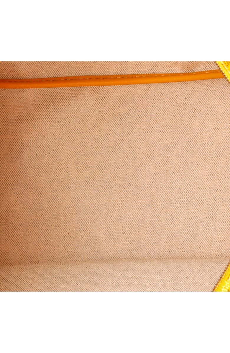 Pre-Owned Goyard Artois Tote Coated Canvas PM, Alternate, color, Yellow