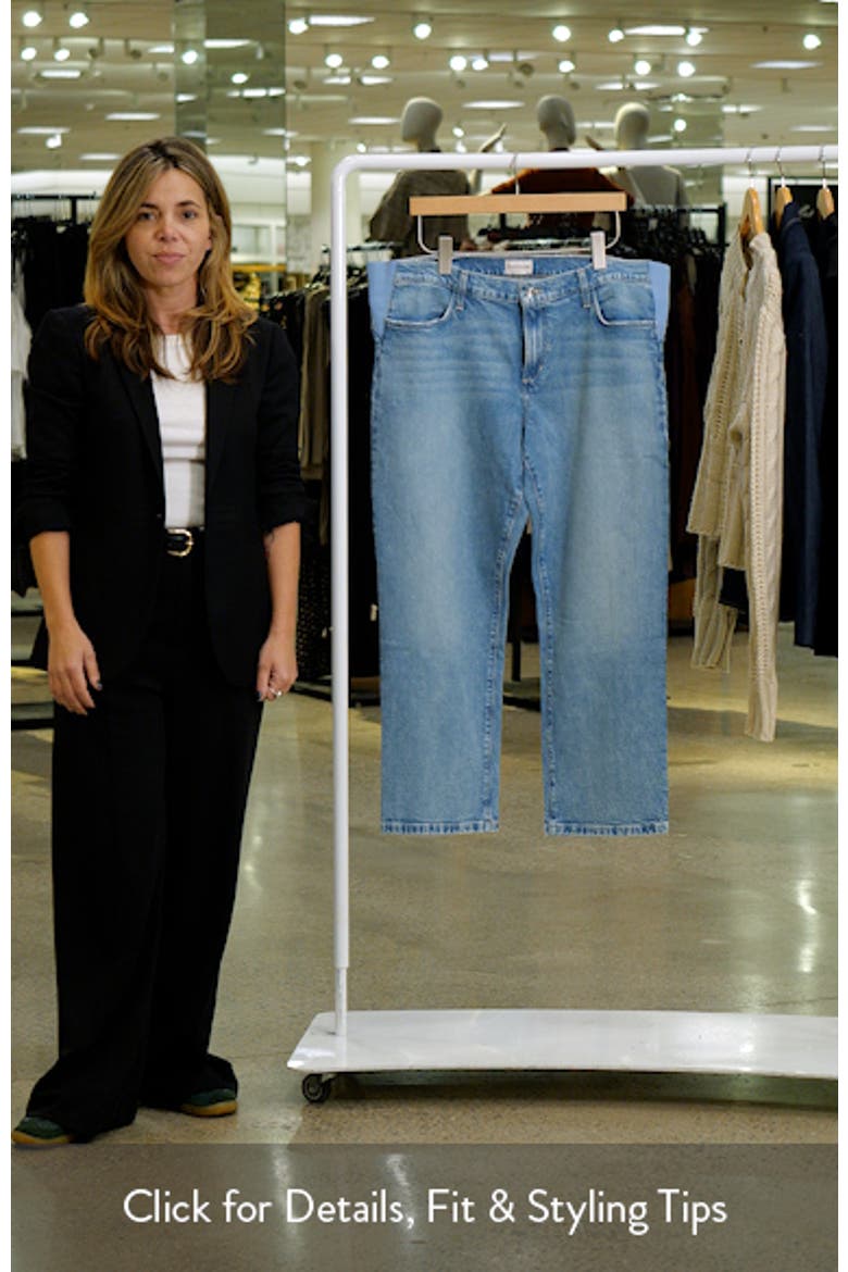 The Otto Mama Relaxed Straight Leg Maternity Jeans video
