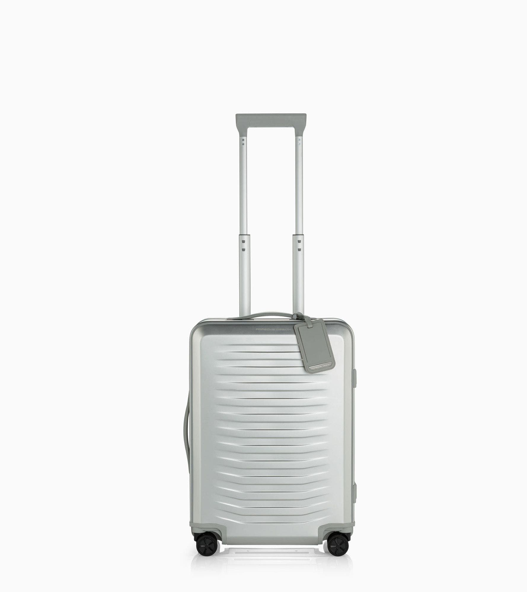 Porsche Design Roadster 21" Carry-on Aluminum Spinner, Main, color, Silver