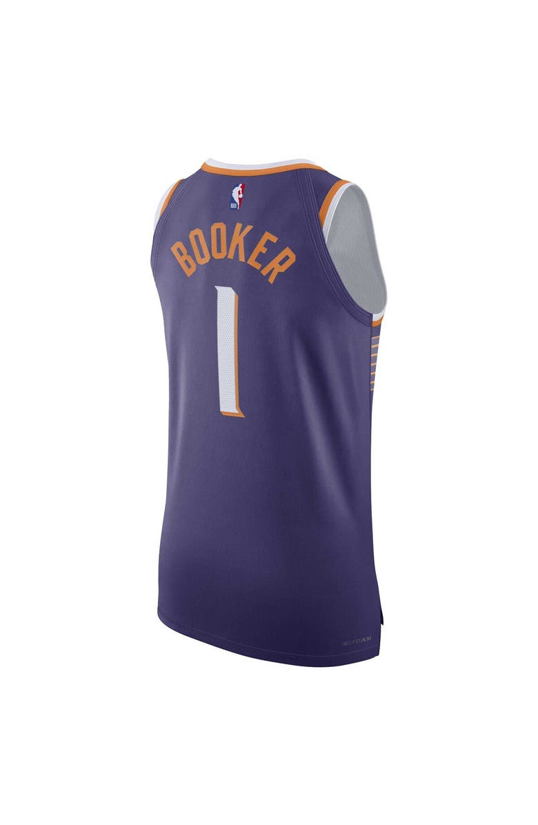 Nike Men's Nike Devin Booker Purple Phoenix Suns Authentic Jersey - Icon Edition, Alternate, color, Purple