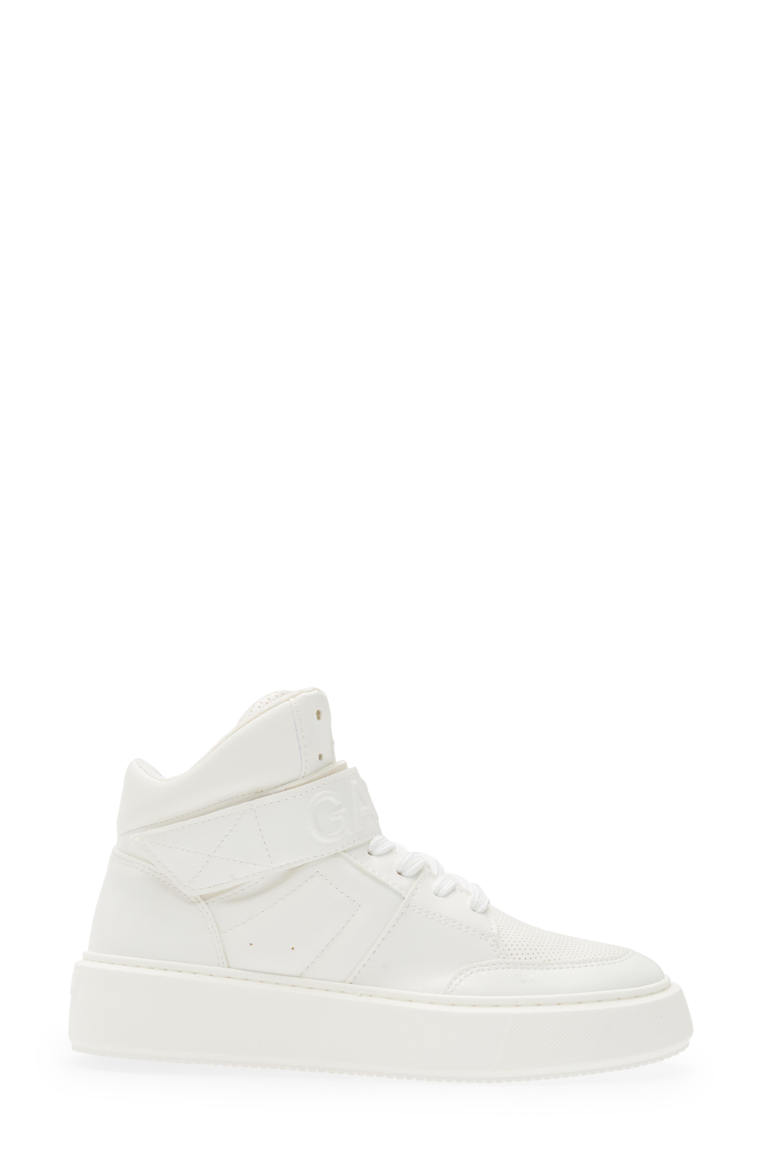 Ganni Sporty Mix High Top Sneaker, Alternate, color, 