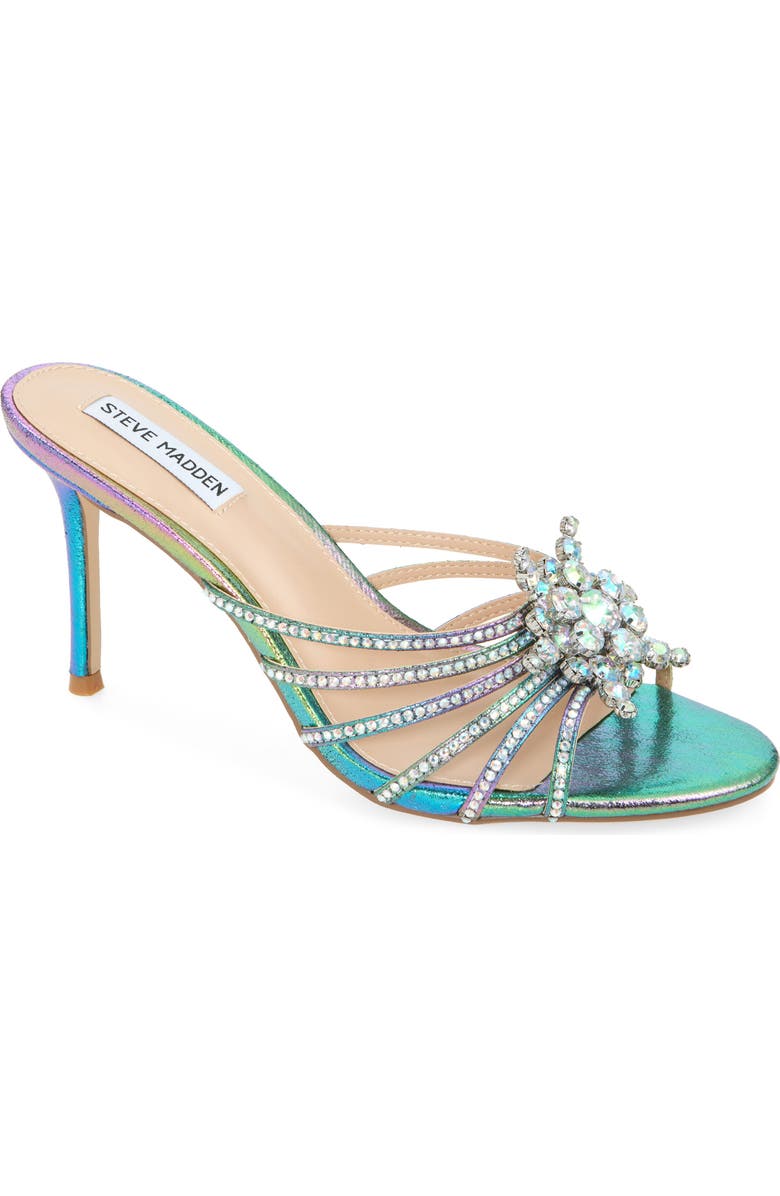Steve Madden Cirkus Crystal Slide Sandal, Main, color,
