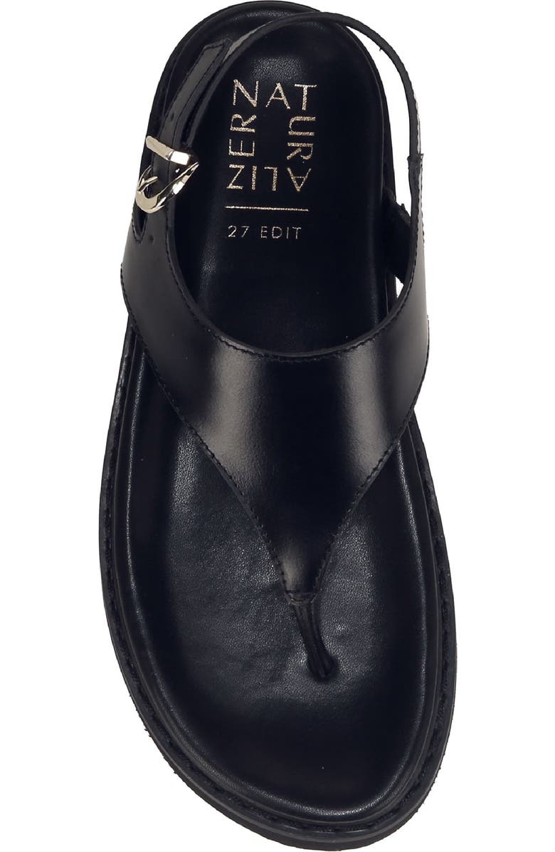 27 EDIT Naturalizer Laurel Slingback Platform Sandal, Alternate, color, Black