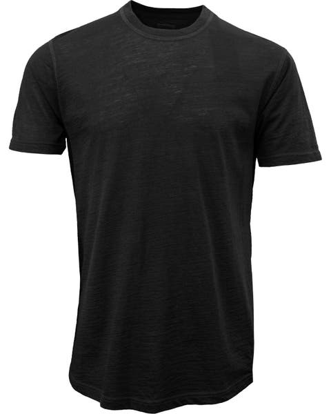 Cassius Merino Wool Jersey Crew Neck T-Shirt