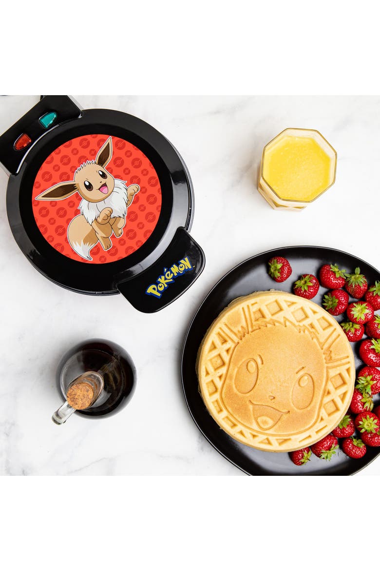 Pokemon Eevee Round Waffle Maker, Main, color, None