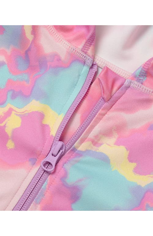 LANDS' END LANDS' END GIRLS ACTIVE ZIP UP HOODIE