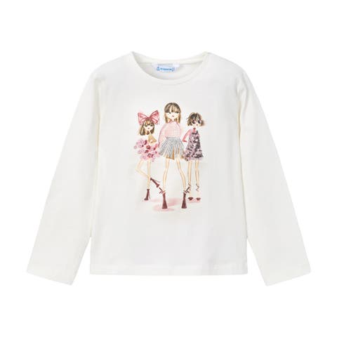 Doll Motif Shirt (Toddler, Little Kid & Big Kid)