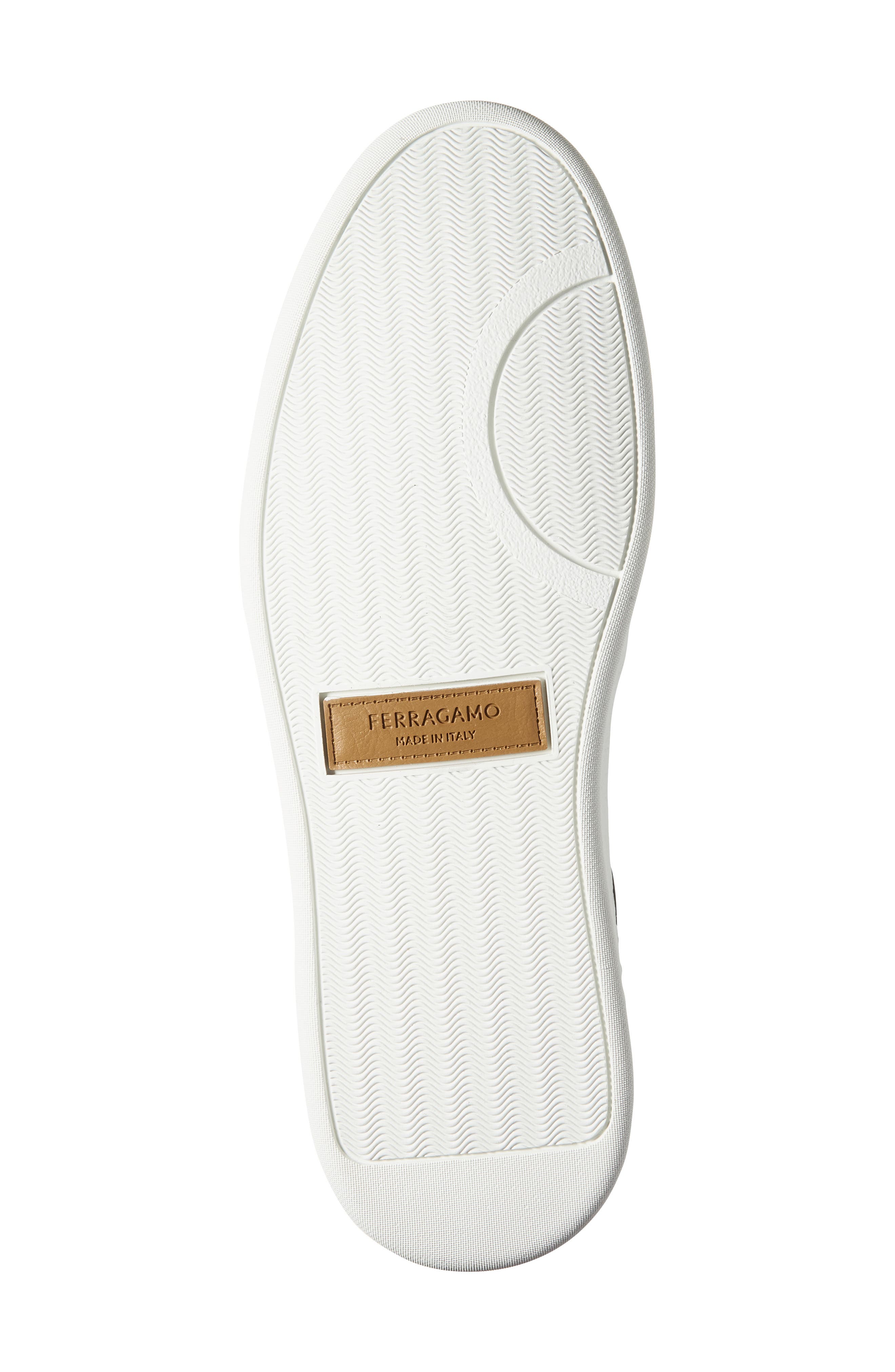 FERRAGAMO Adam Low Top Sneaker, Alternate, color, Nero Haze