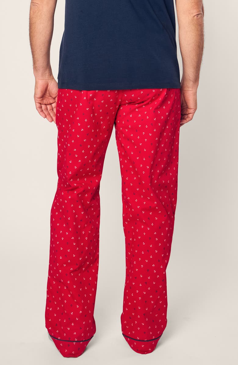 Petite Plume Anchors Away Pajama Pants, Alternate, color, 