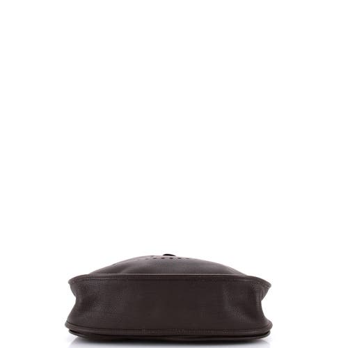 Pre-owned Hermes Hermes Evelyne Bag Gen Ii Clemence Pm In Brown