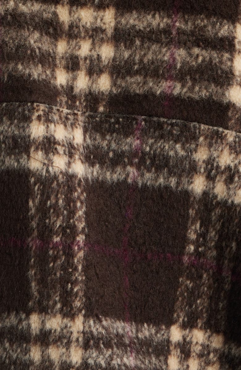 dRA Lucien Leopard Mixed Media Jacket, Alternate, color, Latte Brown