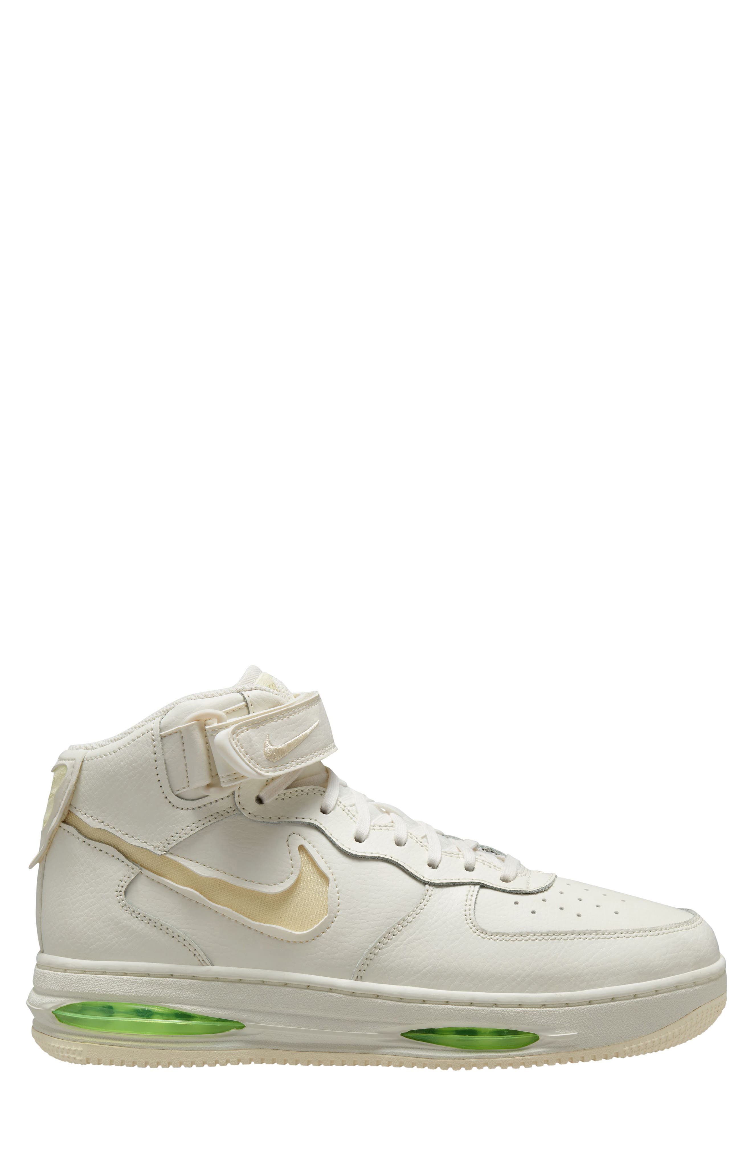 Air Force 1 Mid Remastered Sneaker, Main, color, SAIL/ COCONUT MILK/ LIME BLAST