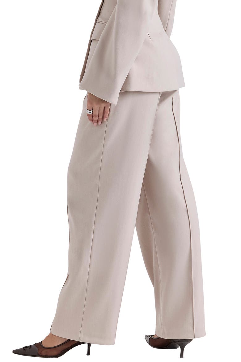 Hayden Tailored Pants, Alternate, color, STONE