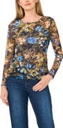 Ted Baker Long-sleeved Mesh Top