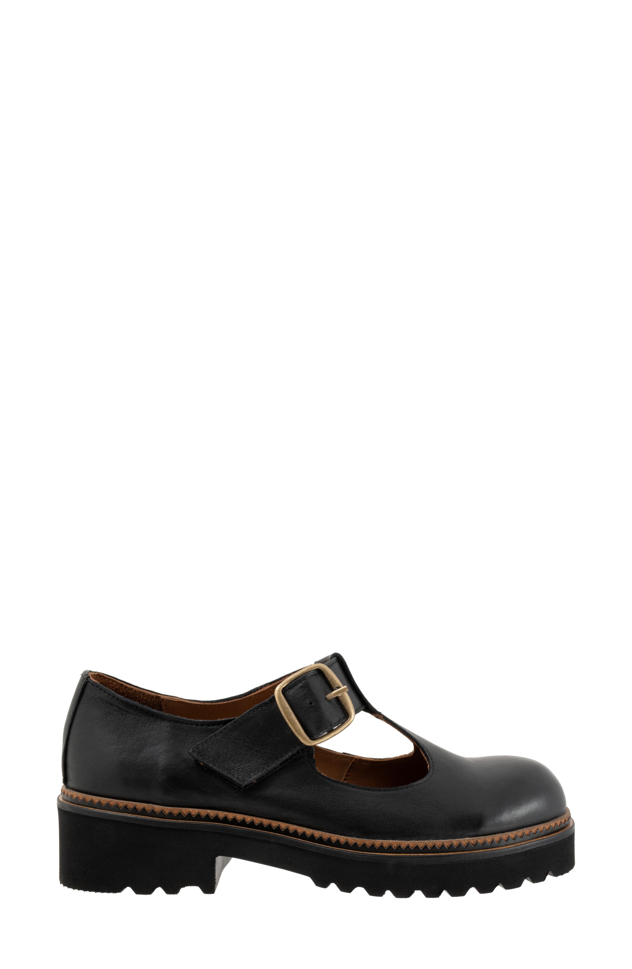 Bueno Abigail Mary Jane Loafer, Alternate, color, Black