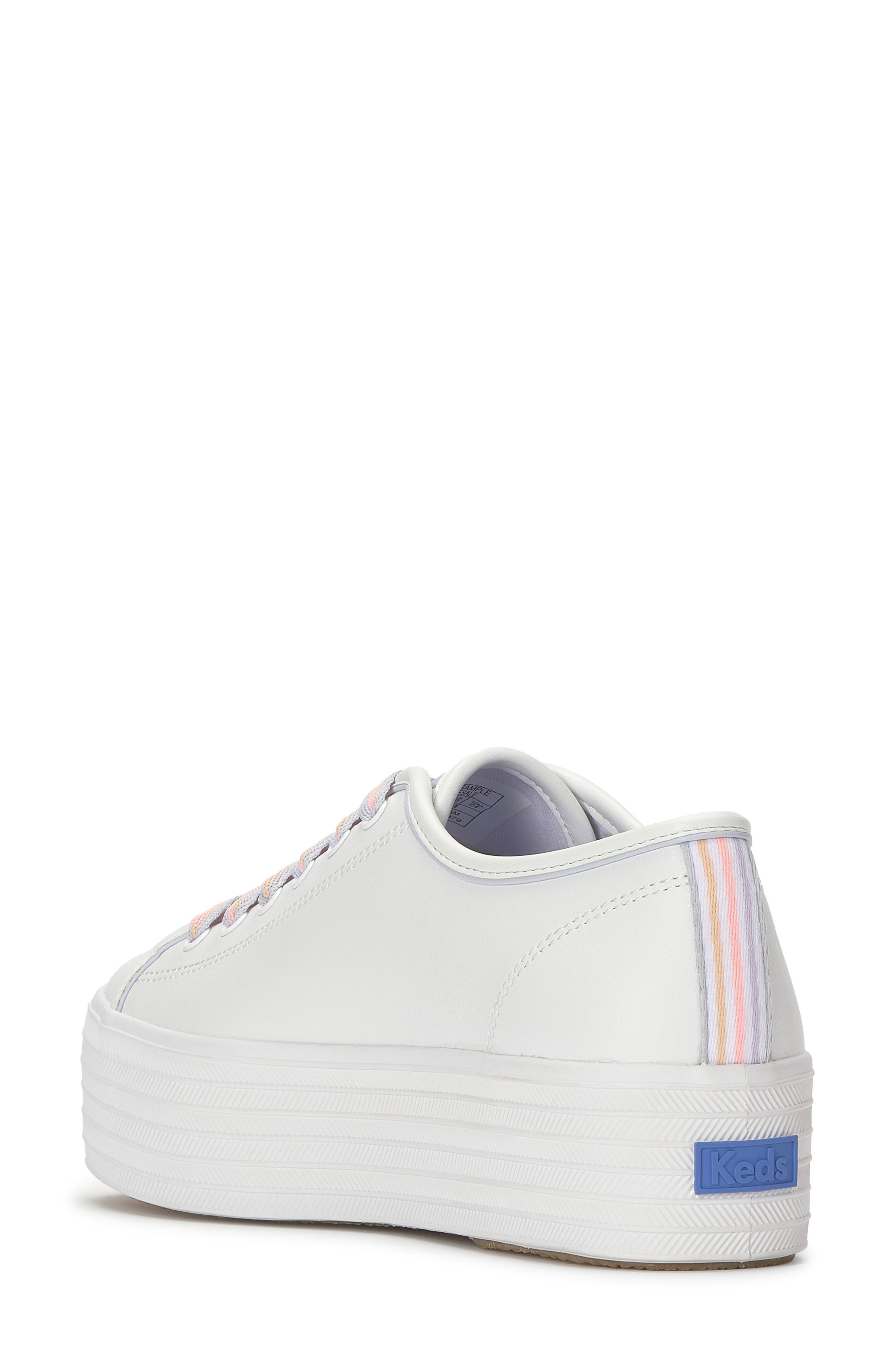 Trip Up Sneaker, Alternate, color, KEDS WHITE/