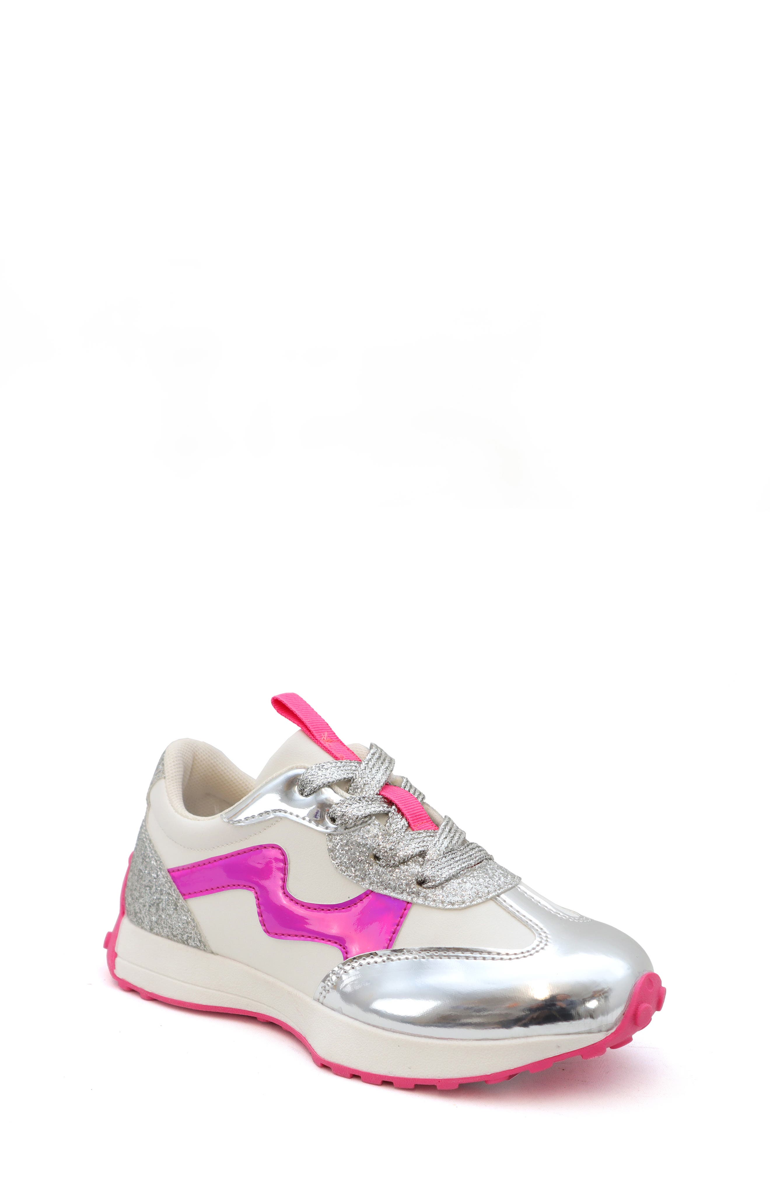 YOKI Kids' Raven Metallic Sneaker, Main, color, 