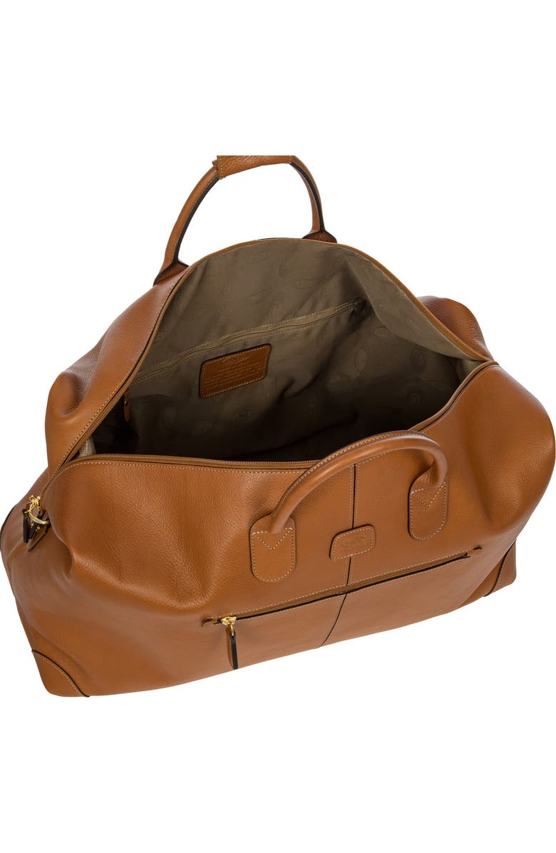 Bric's Life Pelle 22" Duffle, Alternate, color, Cognac