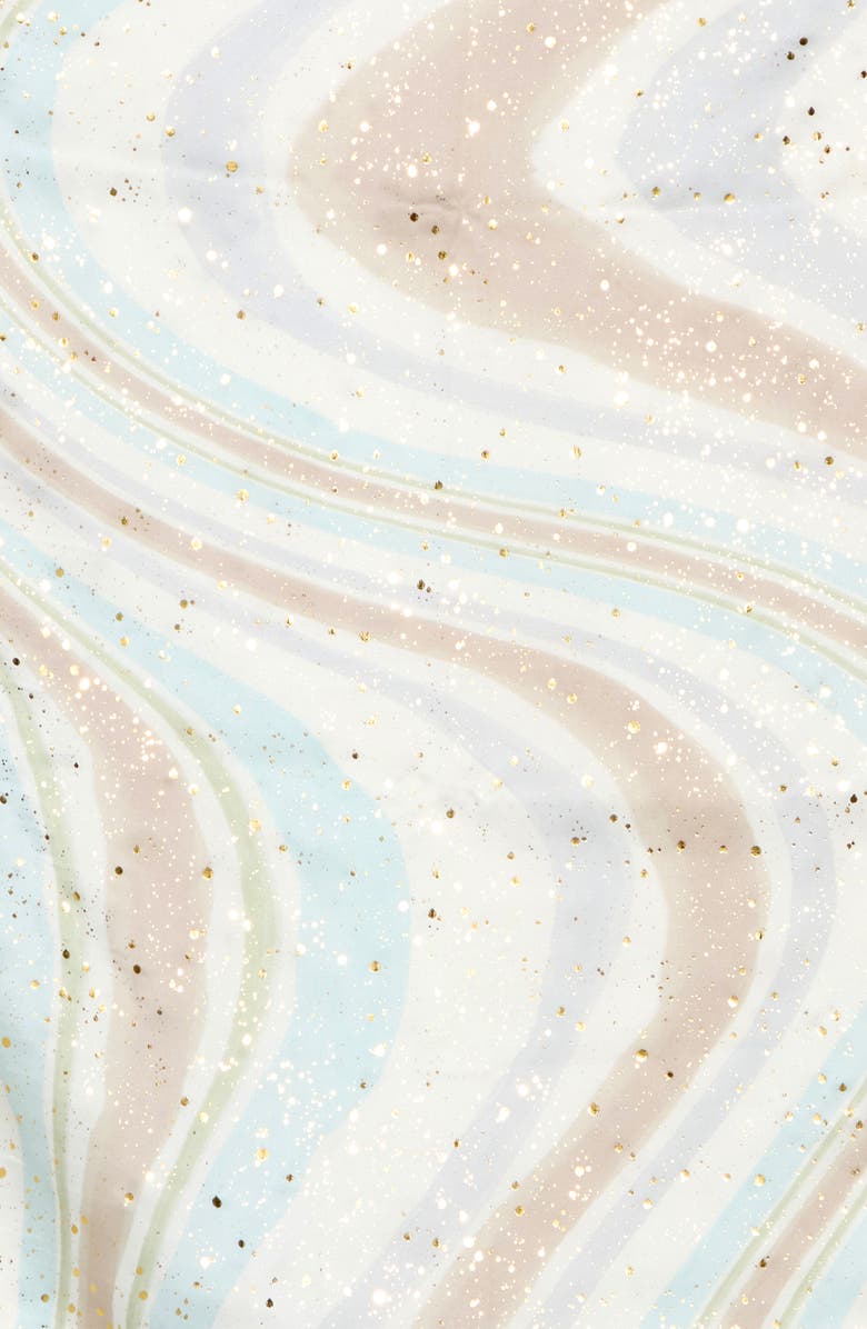 Steve Madden Sandy Satin Square Scarf, Alternate, color, Sand