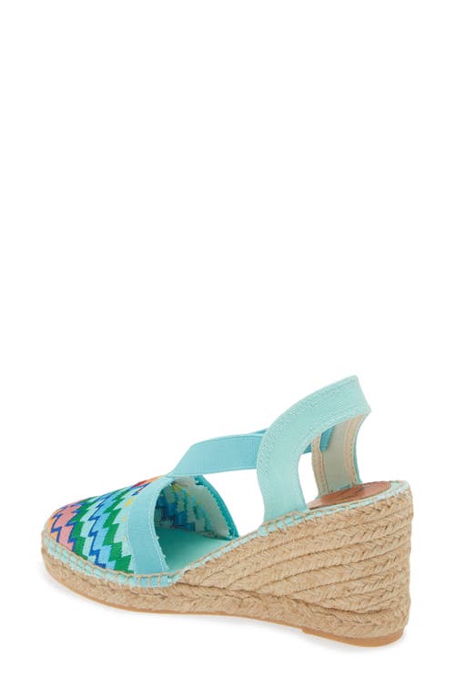 Toni Pons Gardenia Embroidered Espadrille Wedge In Rainbow