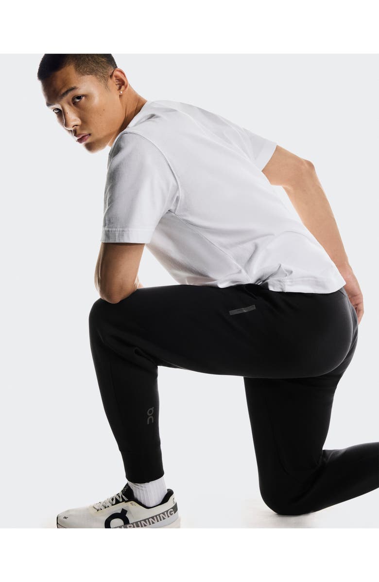 On Focus Tech Sweatpants, Alternate, color, Black