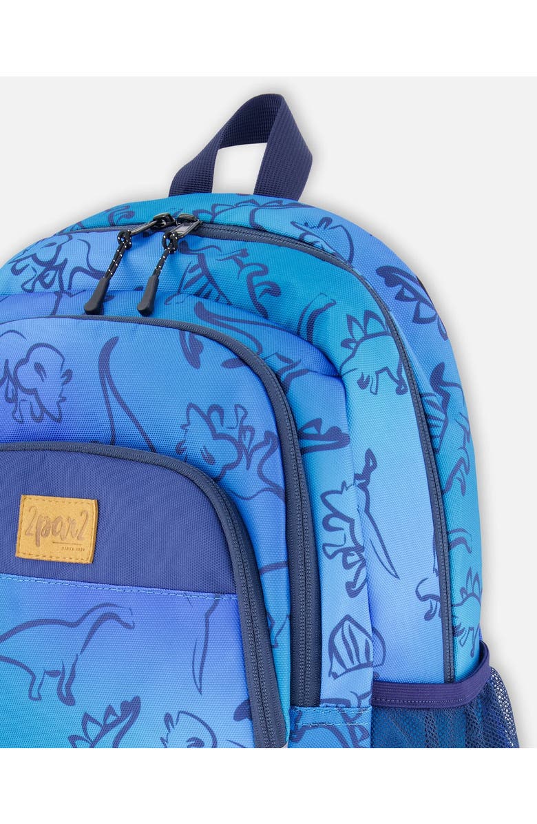 Deux par Deux Little Kids Backpack Dinosaur, Alternate, color,