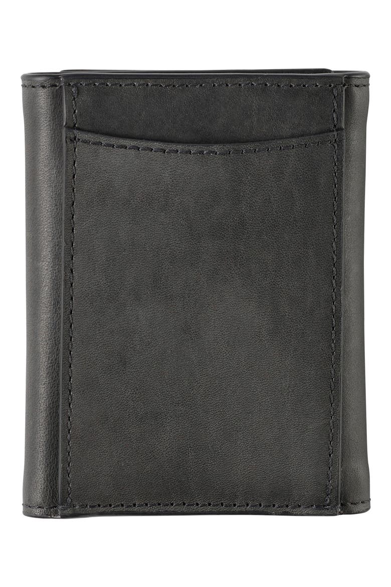 Rhodes Leather Wallet, Alternate, color, BLACK FULL GRAIN