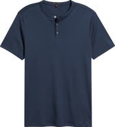 Robert Barakett Georgia Solid Henley Shirt