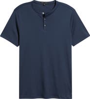 Robert Barakett Georgia Solid Henley Shirt