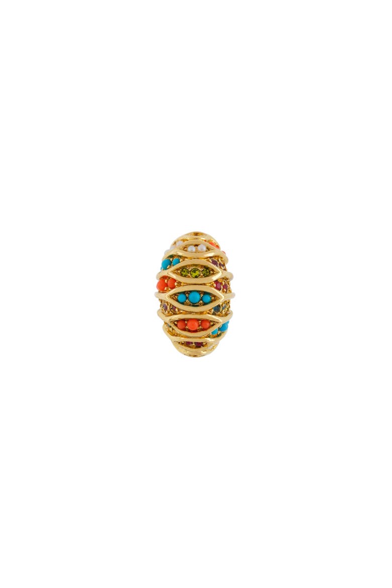 1980s Vintage D'Orlan Colourful Ring, Alternate, color, D'Orlan