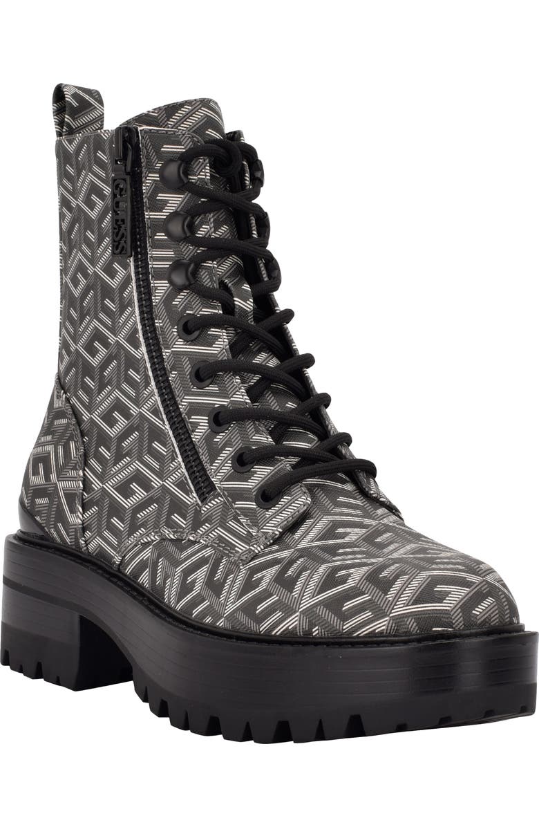 GUESS Fearne Combat Boot, Main, color,
