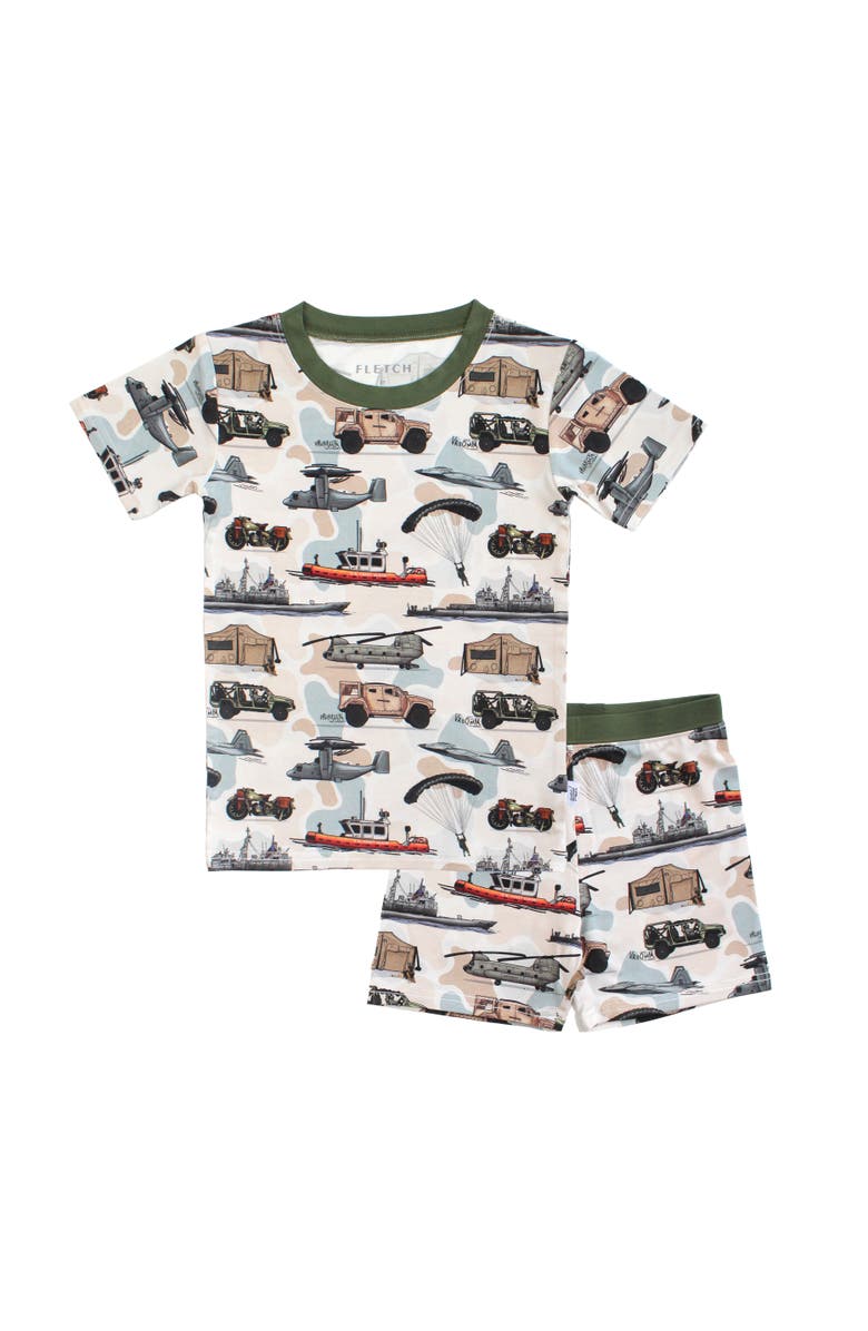 Fletch The Brave 2.0 2 Piece Shorts Set, Main, color, Camo