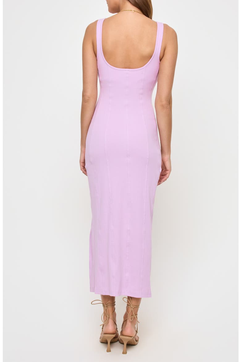 Vivienne Rib Cover-Up Dress, Alternate, color, LIGHT IRIS