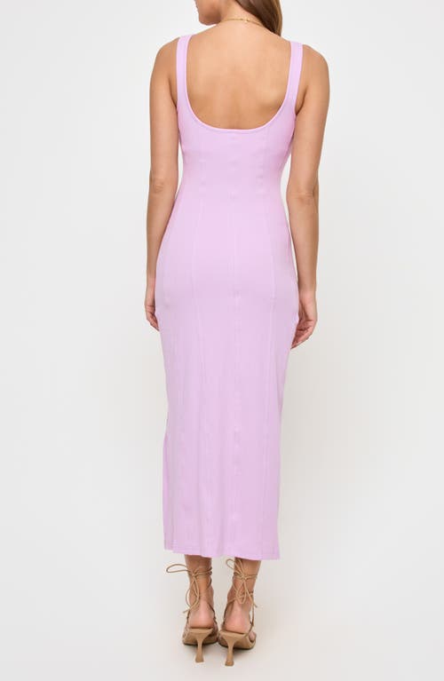 L*space Lspace Vivienne Rib Cover-up Dress In Light Iris
