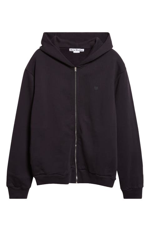 トップス Acne Studios SWEATSHIRTS Acne Studios Stamped Logo Cotton-Jersey Sweatshirt - S | Coggles