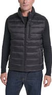 Cole Haan Quilted Zip Front Vest