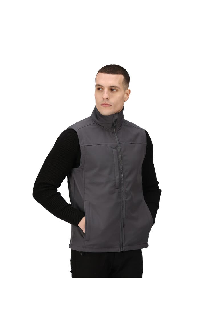 Flux Softshell Body Warmer, Alternate, color, Seal Grey and Seal Grey