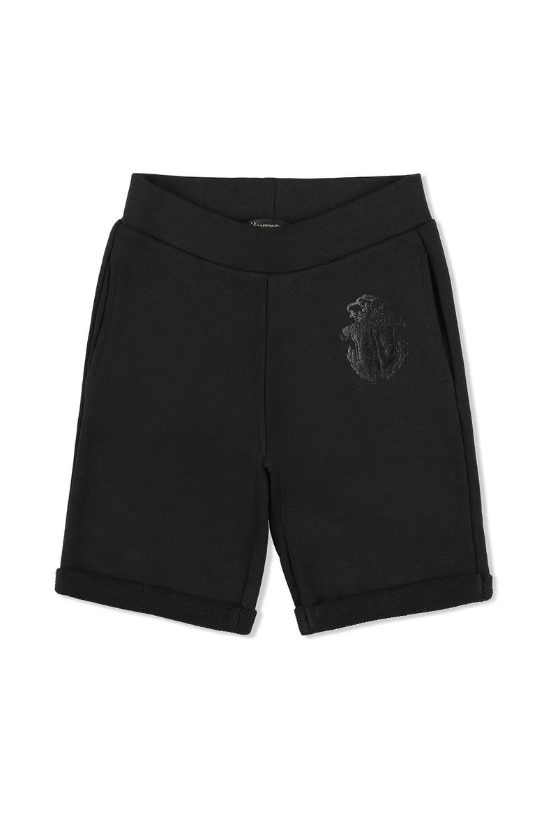 Sport Shorts Crest Boy, Main, color, black