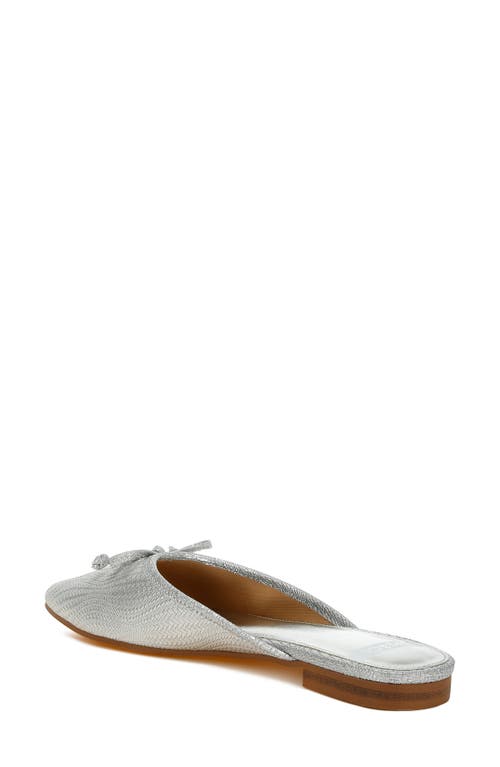 Rag & Co Jaylor Mule In Silver