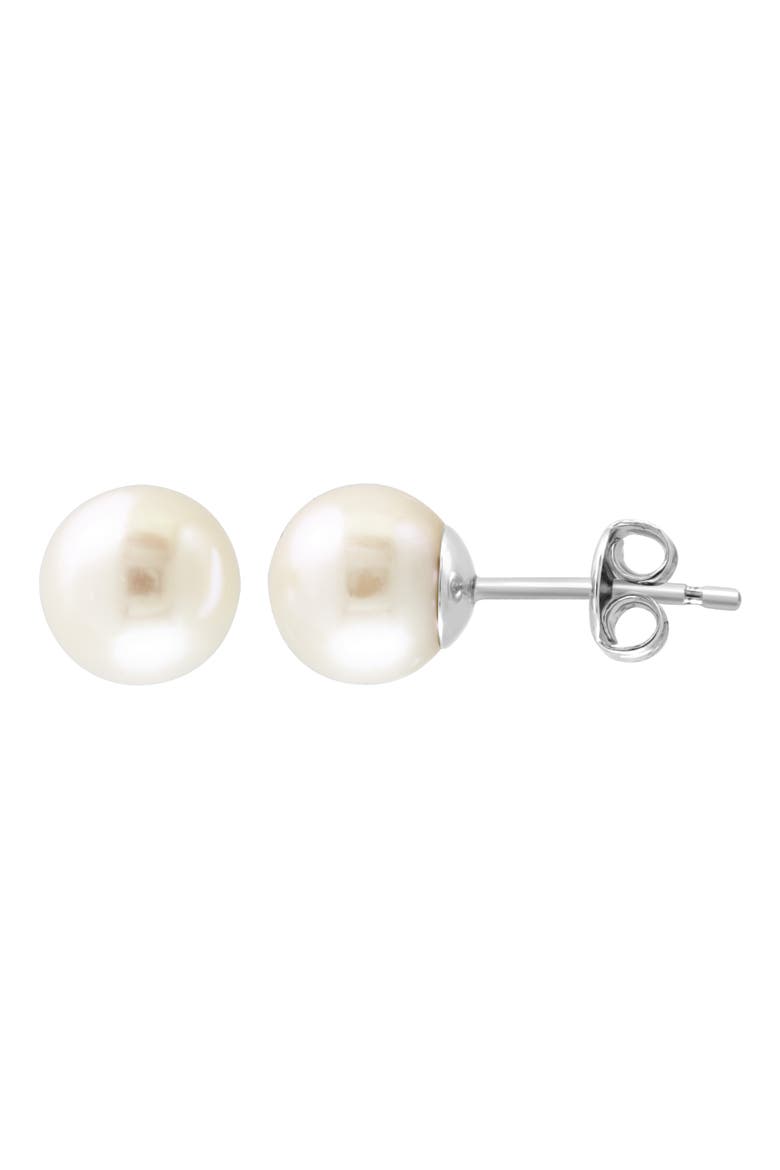 Freshwater Pearl Strand Necklace, Alternate, color, WHITE