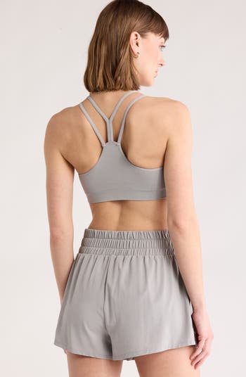 Seamless Strappy Sports Bra