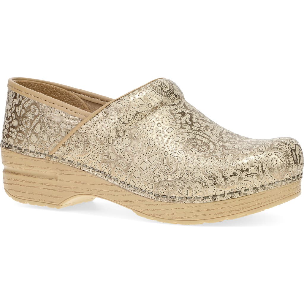 Dansko Professional Clog In Gold