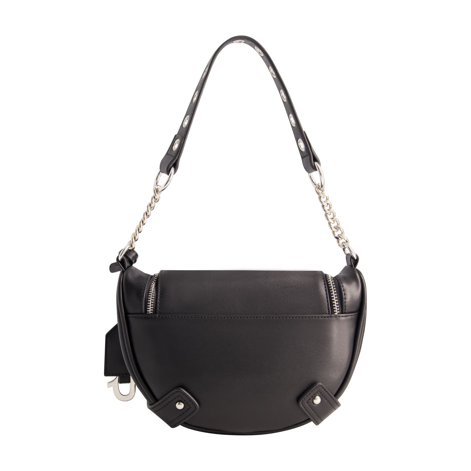 True Religion Chain Handle Hobo, Alternate, color, Black