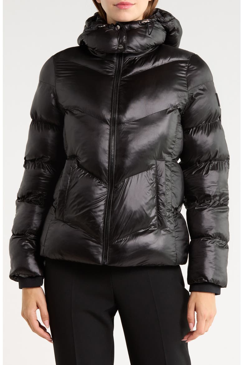 Pepule Quilted Puffer Jacket, Main, color, BLK