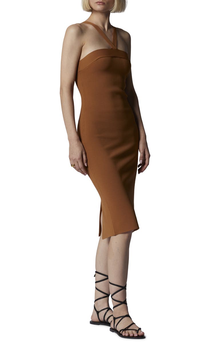 Equipment Appoline Midi Dress, Alternate, color, Almond