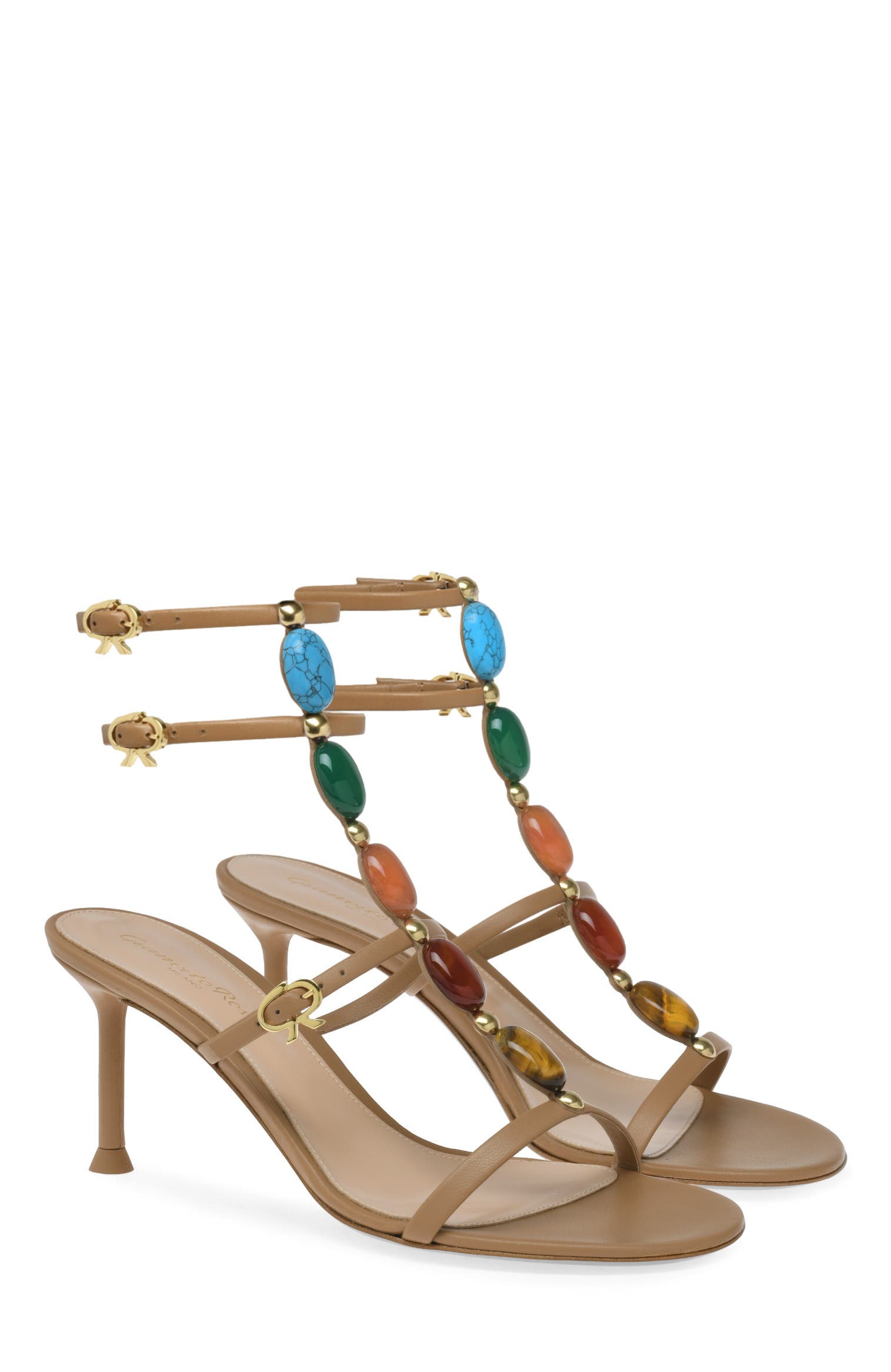 Shanti 70 Sandal, Alternate, color, Brown Nappa